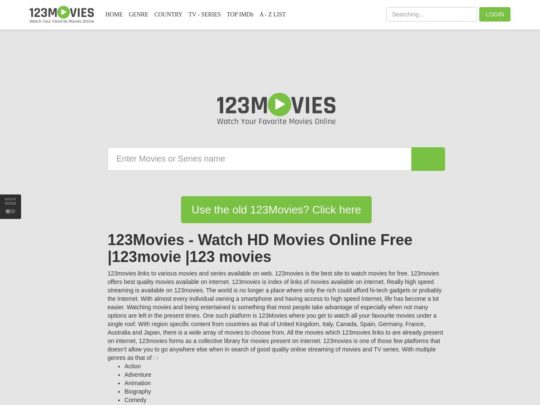 123Movies Free