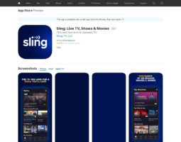 Sling IOS App