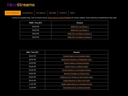 WatchKobeStreams